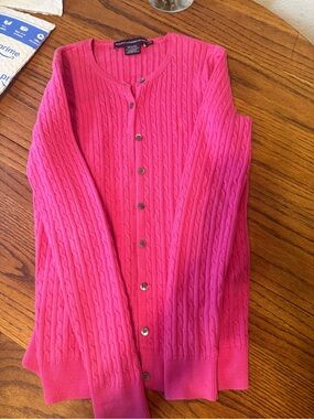 Ralph Lauren Pink Cable Knit preppy old money cozy girl luxe